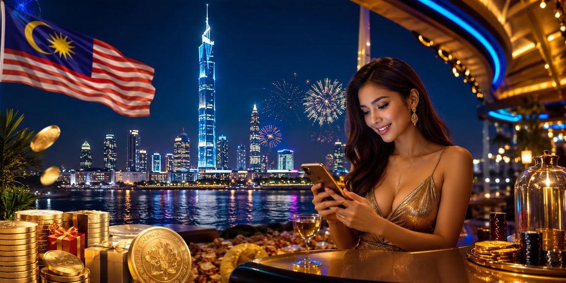 Pengguna Malaysia membuat deposit selamat menggunakan perbankan mudah alih di platform k4club